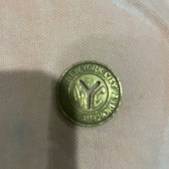 Vintage Good For One Fare New York Authority Token - Picture 5 of 8